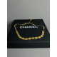 Chanel clavicle necklace is very exquisite. It's also very nice to fold and match very well