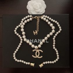 Chanel's latest pearl chain earphone necklace is made of ZP brass