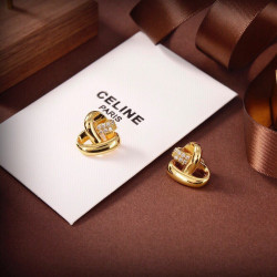 The distinctive design of Celine's new love earrings is full of personality