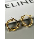 Celine earrings have a beautiful sense of lines. Coupled with the twist design, the earrings become very three-dimensional