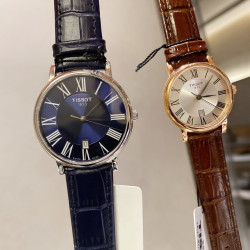 The latest quartz ultra-thin couple's watch of Tissot T122